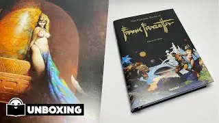 Artbook | UNBOXING Preview | The Fantastic Worlds of Frank Frazetta