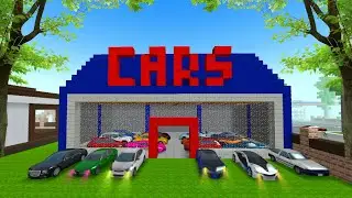 SCHOOL PARTY CRAFT – INSANE MEGA LUXURY CAR SHOWROOM JUST OPENED ONLY FOR RICH MILLIONAIRES!