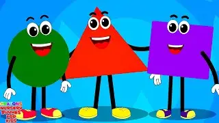 Shapes Song Kids Learning Video & Baby Song by Crayons