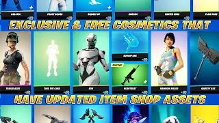 Exclusive & Free Cosmetics that are updated! Item Shop Preview