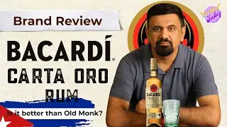Affordable Premium Rum in India? Bacardi Carta Oro Rum Honest Review #cocktailjockey #rumreview #rum