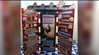 CÓMO HACER UN PANEL O MAMPARA/ COMO HACER UN LAPBOOK/ COMO HACER UN STAND/ CÓMO HACER UN TRIFOLIO