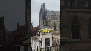 St Chad of Mercia preached here #saints #cathedral #visitengland #travelvlog #walking