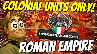 Italy but I Can ONLY Use Colonial Units | HOI4