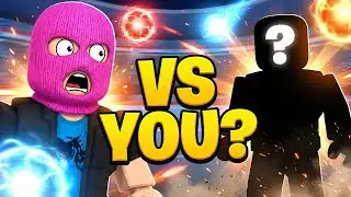 1v1 ME! 🔴 Can You Beat The Pink Mask in Blade Ball?