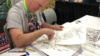 Erik Larsen  Spiderman Commission at NYCC 2018