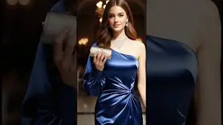 ✨💙 Elegancia que ilumina la noche 💙✨ #VestidosDeGala #EleganciaFemenina #ModaFormal #limaperu🇵🇪