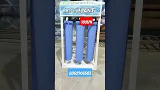 100 lph Commercial ro water plant