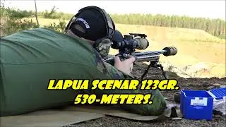 Tikka T3 SS Varmint & Lapua Scenar 123gr at 530-meters.