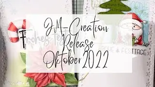 JM Creation Oktober Release ❤️ Neue Stempel, Stanzen und Stencil 🎅🏻 Es weihnachtet!🥰