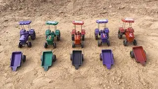 Tractor wala cartoon video mini tractor ke unboxing new video🚜