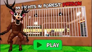 99 NIGHTS IN FORGEST PRISON RUN! roblox Gameplay Walthough NO DEATH!