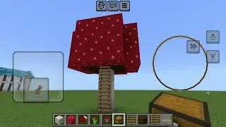 Minecraft red mushroom starter house