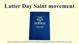 Latter Day Saint movement