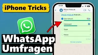 WhatsApp Umfragen erstellen & nutzen (NEUE Funktion!)