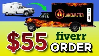 Truck Wrap Design | Fiverr Complete Tutorial | Fiverr Training | Fiverr Tutorial