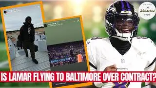 Lamar Jackson Sparks Speculation: Boarding Flight to Baltimore for Potential New Deal? 🛫💰
