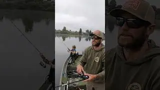 Double-Cast to Catch Largemouth Bass #tinyklash #bassfishing #shorts