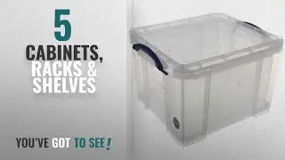 Top 10 Cabinets, Racks & Shelves [2018]: Really Useful Storage Box Plastic Lightweight Robust