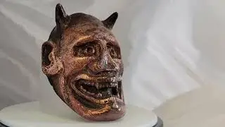 3D Printing a Metal Hannya Mask