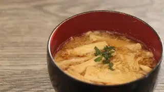 簡単！おいしい！かんぴょうの卵とじの作り方 | kanpyo egg soup 【ASMR】