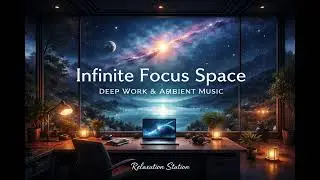 Infinite Focus Space | Deep Work & Ambient Music for Maximum Concentration