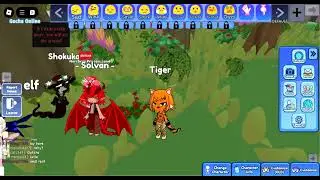 Gacha Online RP The White Witch he get magic wand and turn into Stone