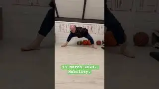 13 March 2024. Mobility. #morningroutine #morningmotivation #over50 #mobilitytraining