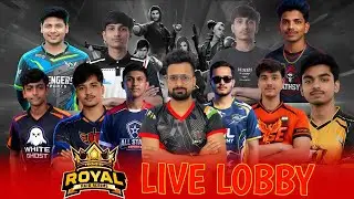 🔴ROYAL PAID SCRIMS 9PM LIVE LOBBY// 9PM // 9  JAN🔴||#9pmlive #freefiretournament #vira