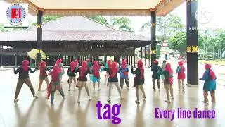 Bakatak Kurak Kariak - line dance - Choreo by Efri Dasril (INA) - Demo by Every line dance
