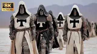 Dark Medieval Choir | Gregorian Chant Hymns & Crusader Battle Music of Knights Templar ⚔️🔥
