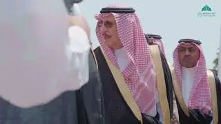 أمير جازان يدشن مشروع النقل العام بالحافلات في حاضرة جازان