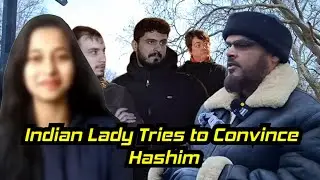Hindu Indian Lady Thought She Could Convince Hashim Instantly Regrets It | Speakers Corner 