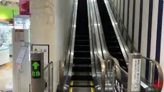 【三菱】4X エスカレーター　イオンモール天童 4X escalator Aeon Mall Tendo shopping mall Yamagata Japan