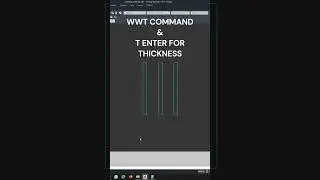 Wall Thickness In AutoCAD #architecture #yqarch #autocad