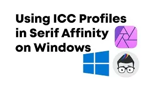 How to Setup ICC Profiles for Epson Printers in Affinity Designer on Windows