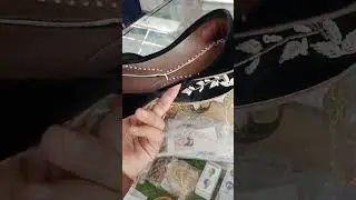 Beautiful Handmade Pure Leather Khussa| PK Shopping Mall #khussa #shopping