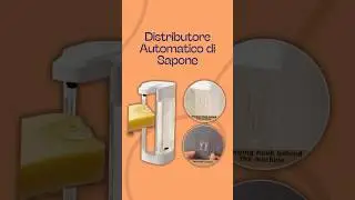 Innovazione e Igiene a Casa &ndash; Distributore Automatico di Sapone, Design Moderno e Ricarica USB 💧