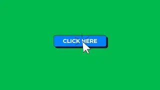 Click Here Button Gif Green Screen | 4K | Global Kreators