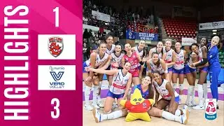 HIGHLIGHTS | Honda Cuneo Granda Volley vs Numia Vero Volley Milano