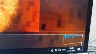 Видеокарта JINGSHA RX 580 8 ГБ за 5 т.р. тест температуры