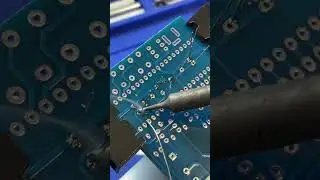 Remember To Use Flux When Soldering Basic Through Hole Components!