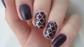 Moroccan Nail Art Tutorial