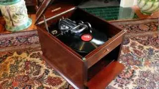 Richard Crooks - The Holy City Jerusalem (Rare Early 1920s Twin Soundbox Duophone)