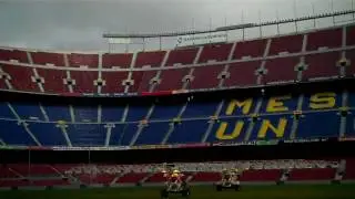 OFFICIAL TOUR Camp Nou Stadium Barcelona February 2010 HD
