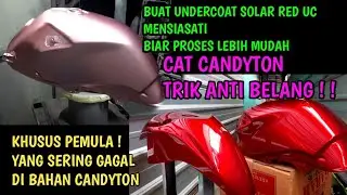 cat candyton merah CARA MUDAH AGAR TIDAK BELANG KHUSUS PEMULA!