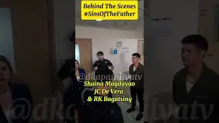 Shaina Magdayao, JC De Vera & RK Bagatsing | Behind The Scenes #SinsOfTheFather #shorts
