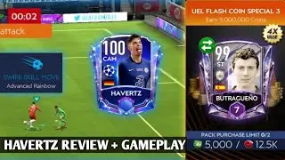 How to get 10 mil + event icon Butragueno | UCL Havertz gameplay + advanced rainbow | FIFA Mobile 21