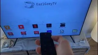 Showing my custom smart TV - EarlGreyTV