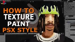 How I Turn Myself Into A Ps1 Character ( In Blender )